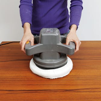 Reparation af lakeret bordplade Reparation af lakeret bordplade